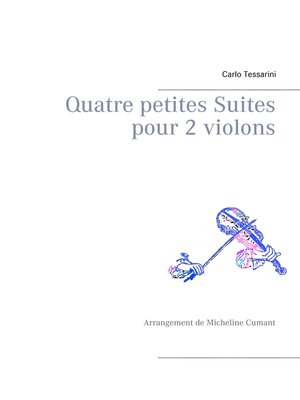 cover image of Quatre petites Suites pour 2 violons
